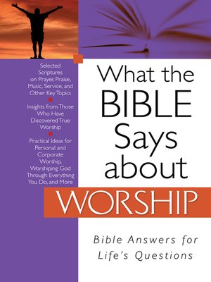 cover image of What the Bible Says about Worship